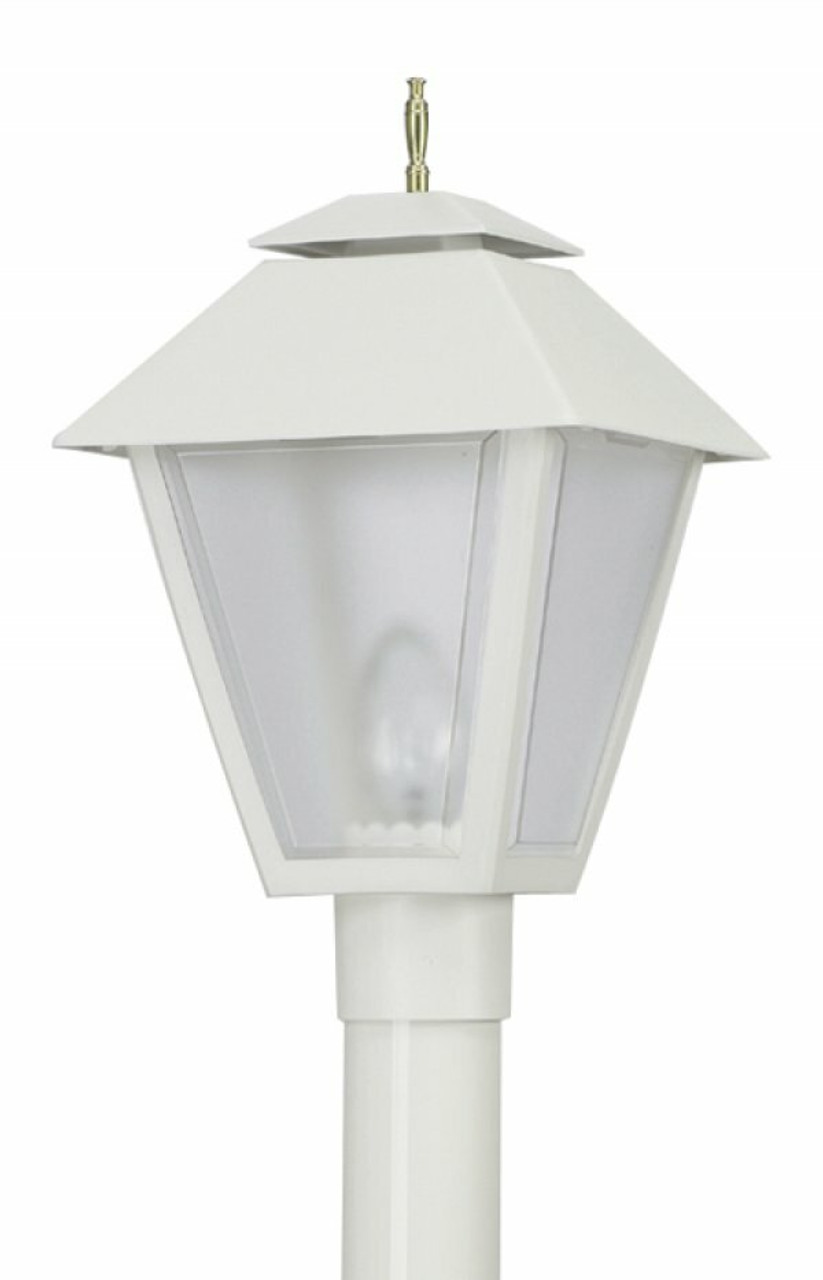 LED Colonial Post Lantern